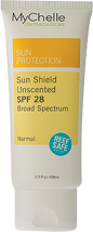 Sunscreen product image.
